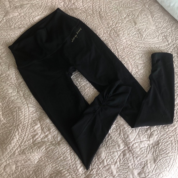 WHITNEY SIMMONS x GYMSHARK Rib Waist Leggings - Picture 2 of 7